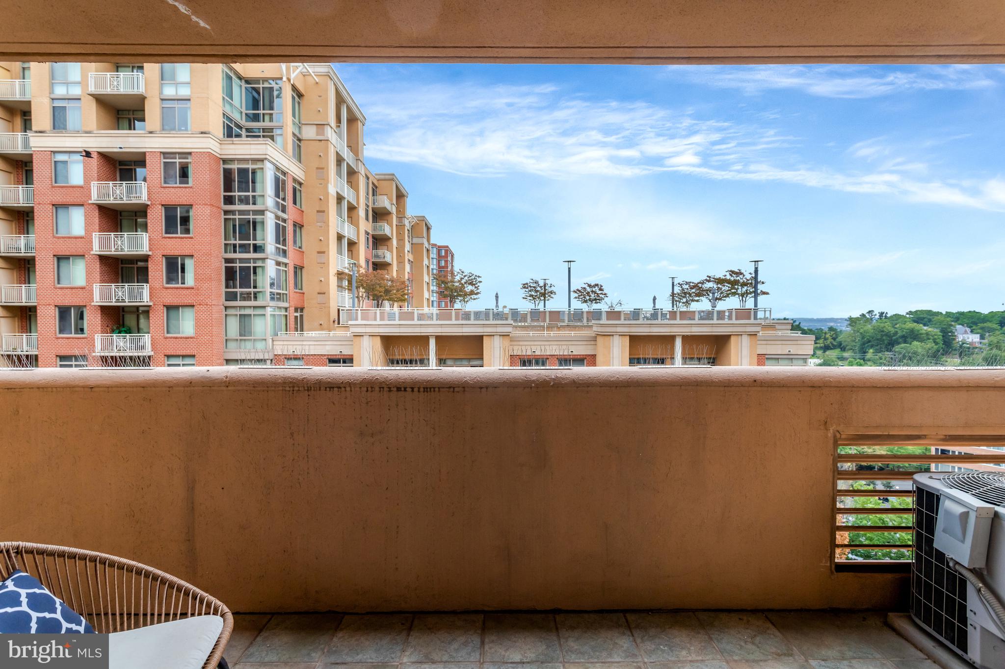 1301 North Courthouse Road, Unit 1108 Arlington, VA 22201 - Photo 6 of 49 a balcony with a city view