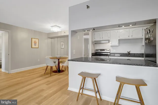 a balcony with a city view