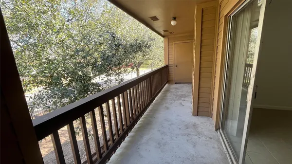 a view of balcony