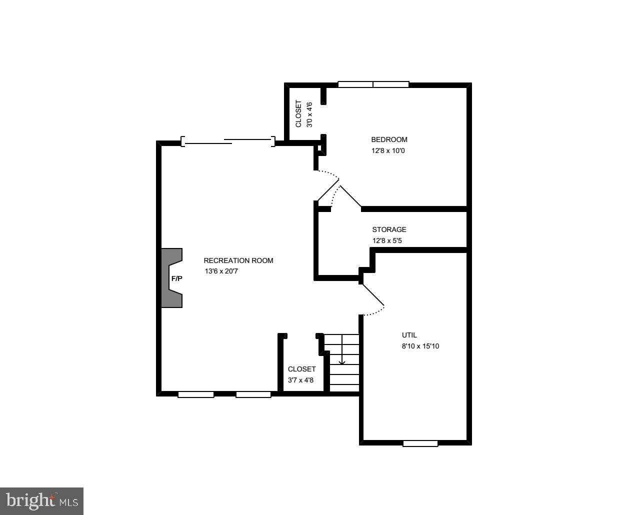 11041 Saffold Way Reston, VA 20190 - Photo 44 of 44 a picture of a floor plan