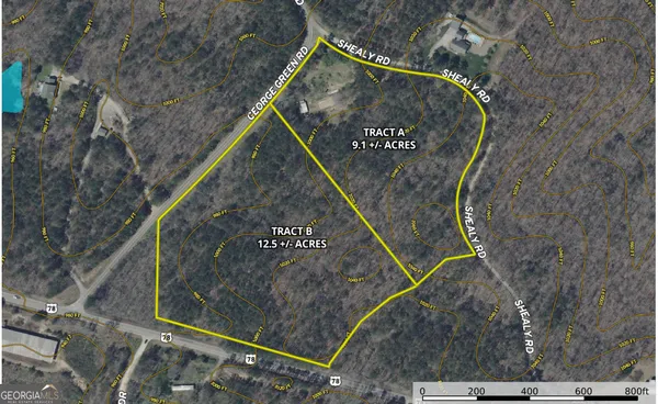 $110,000 | 12 Acres On George Green Rd Tract B, Tallapoosa, GA 30176