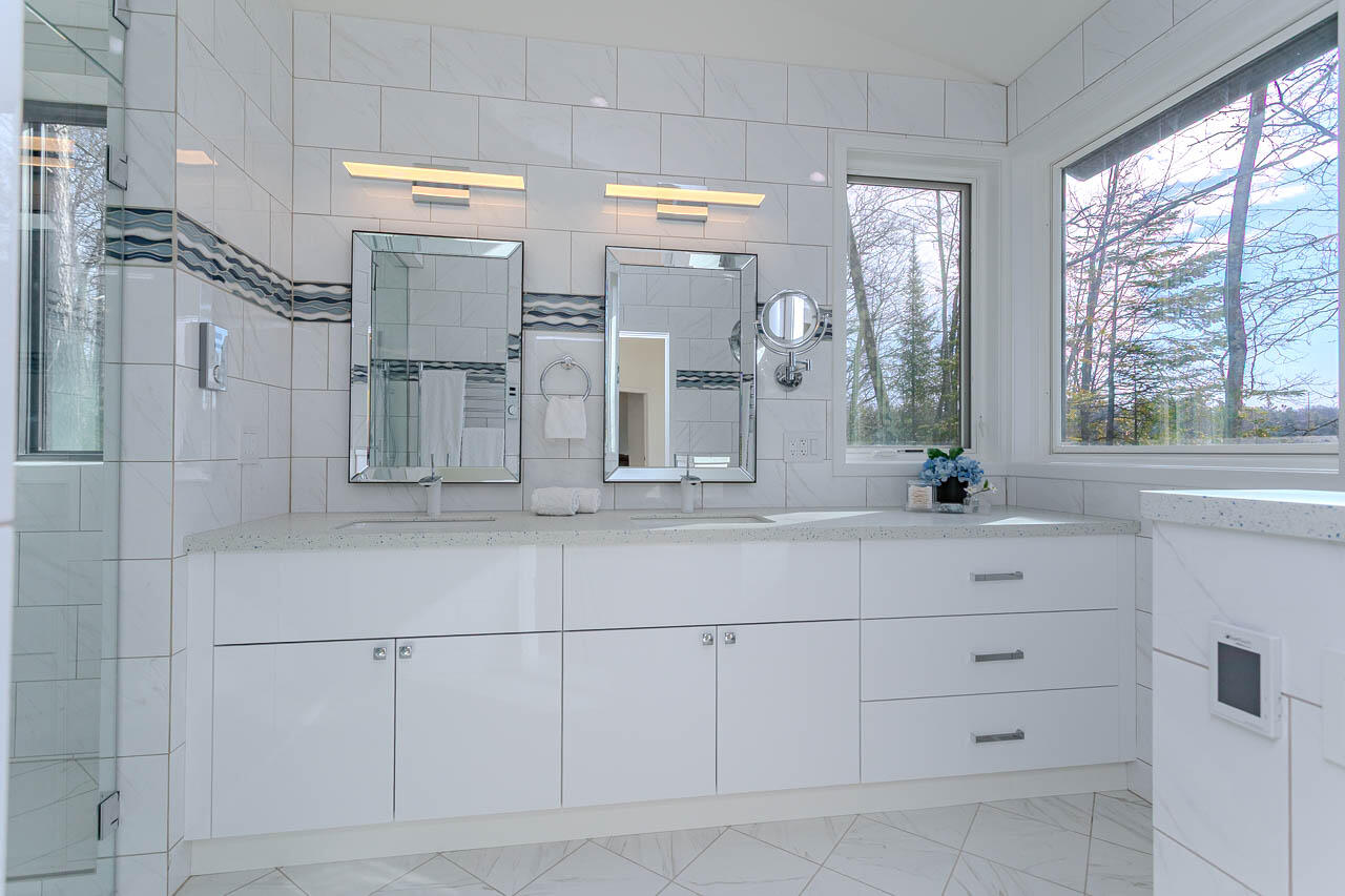 8445 Steele Road Cassian, WI 54529 - Photo 40 of 96 Double Vanity and Views