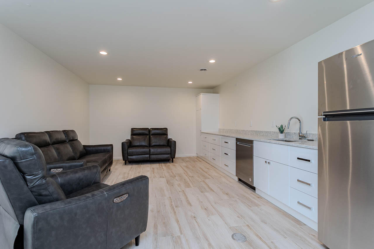 8445 Steele Road Cassian, WI 54529 - Photo 46 of 96 Media Room with Kitchenette