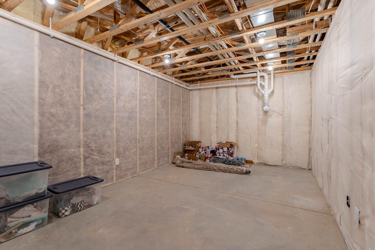 8445 Steele Road Cassian, WI 54529 - Photo 70 of 96 This area could easily be finished to suit your needs.