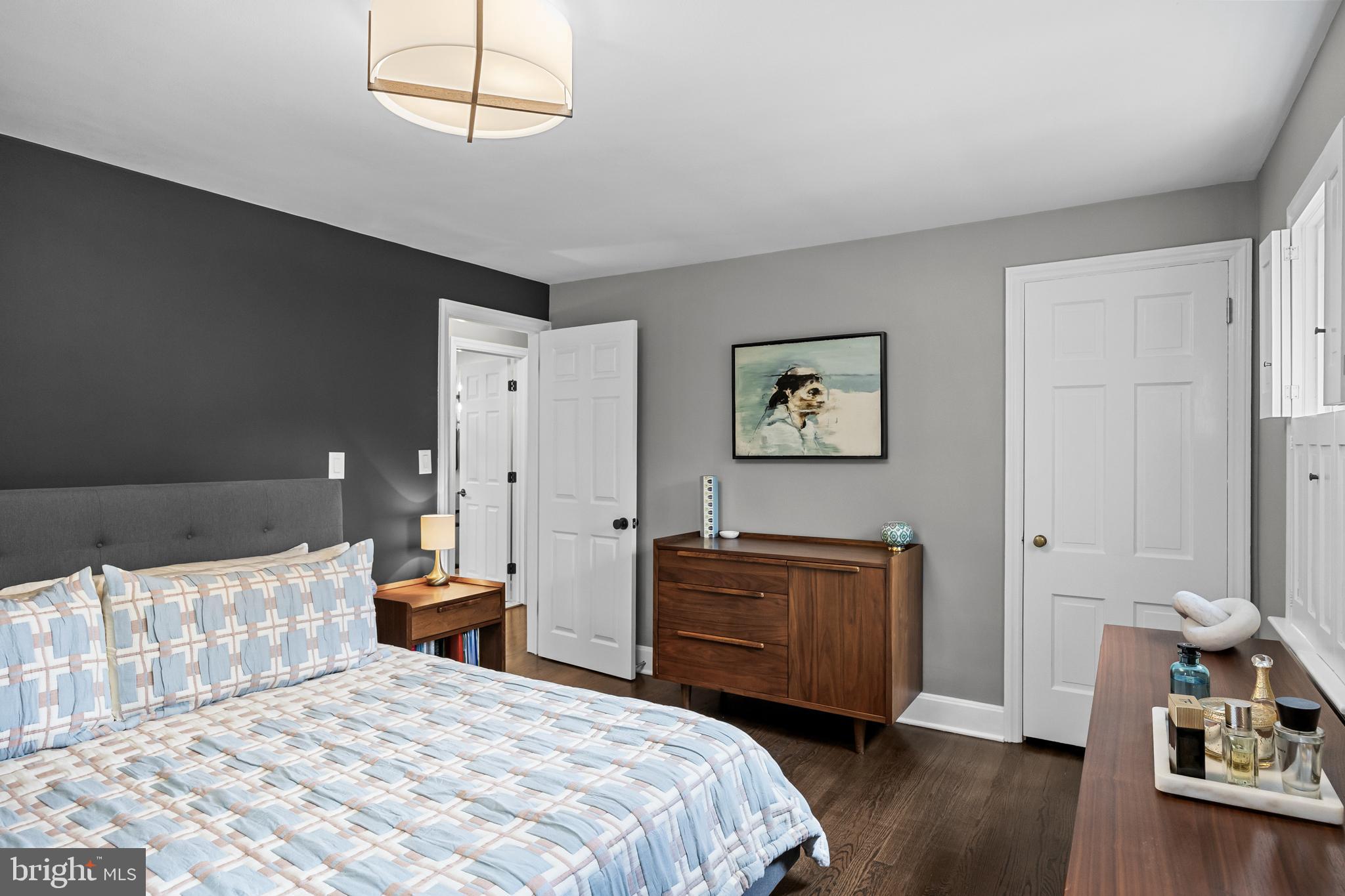 219 West Summit Avenue Haddonfield, NJ 08033 - Photo 17 of 29 a bedroom with a bed and a dresser