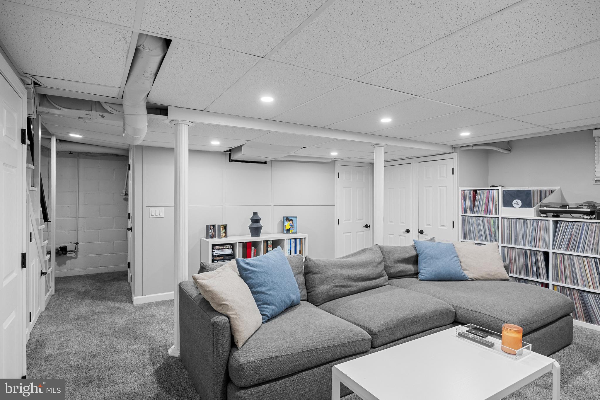 219 West Summit Avenue Haddonfield, NJ 08033 - Photo 21 of 29 a living room with furniture and a ceiling fan