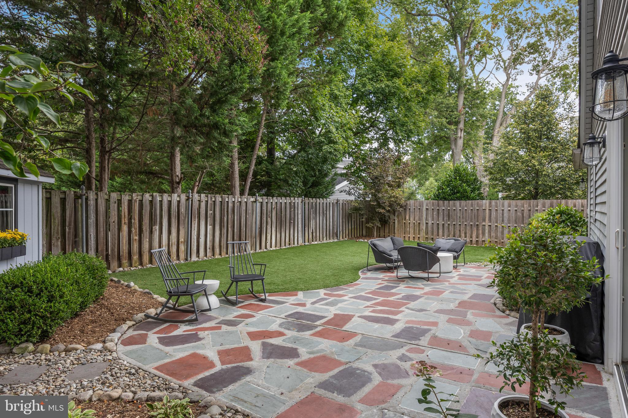 219 West Summit Avenue Haddonfield, NJ 08033 - Photo 22 of 29 a view of a chair and table in the garden