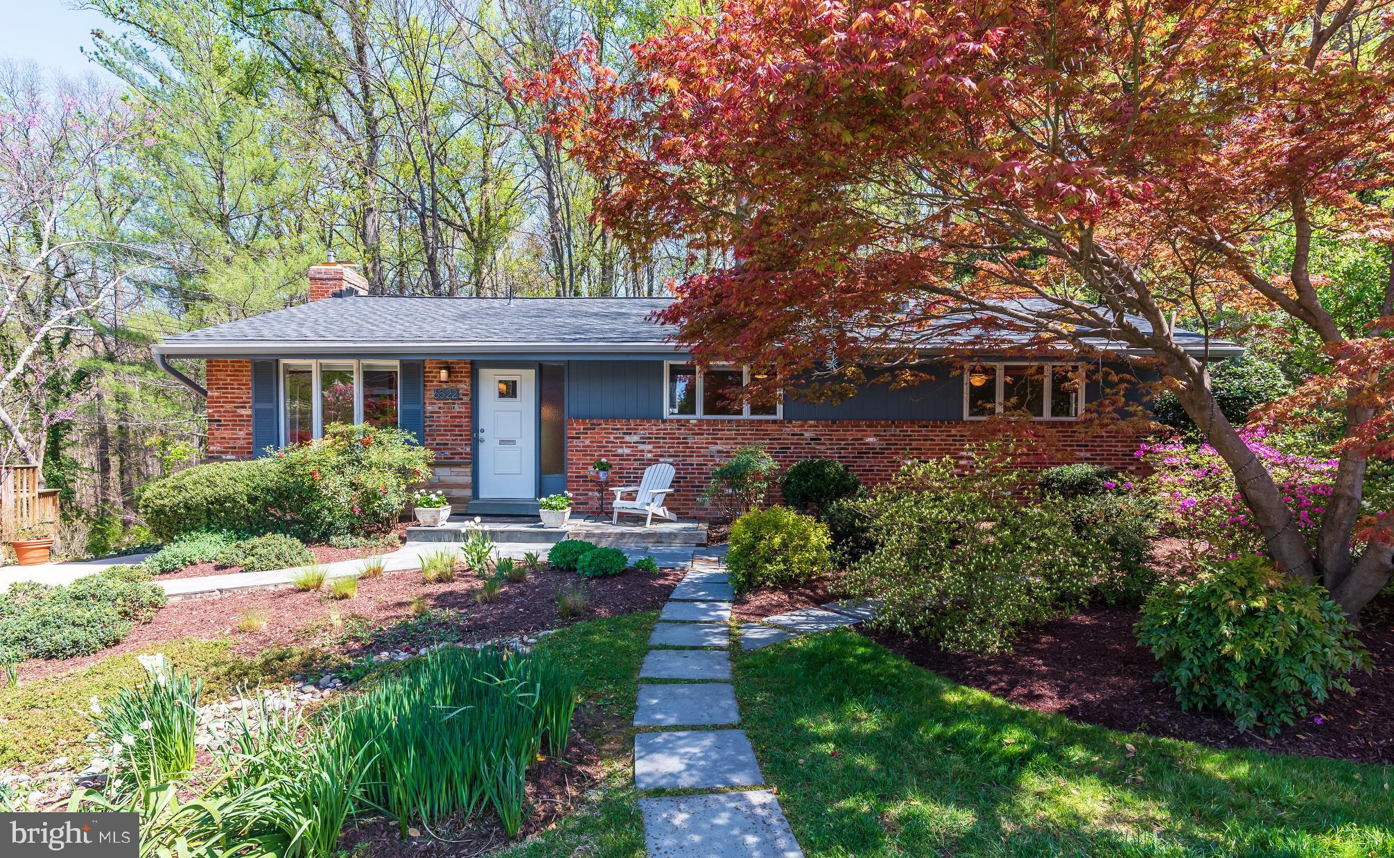 6522 East Halbert Road Bethesda, MD 20817 - Photo 2 of 63 Large lot, tastefully landscaped.