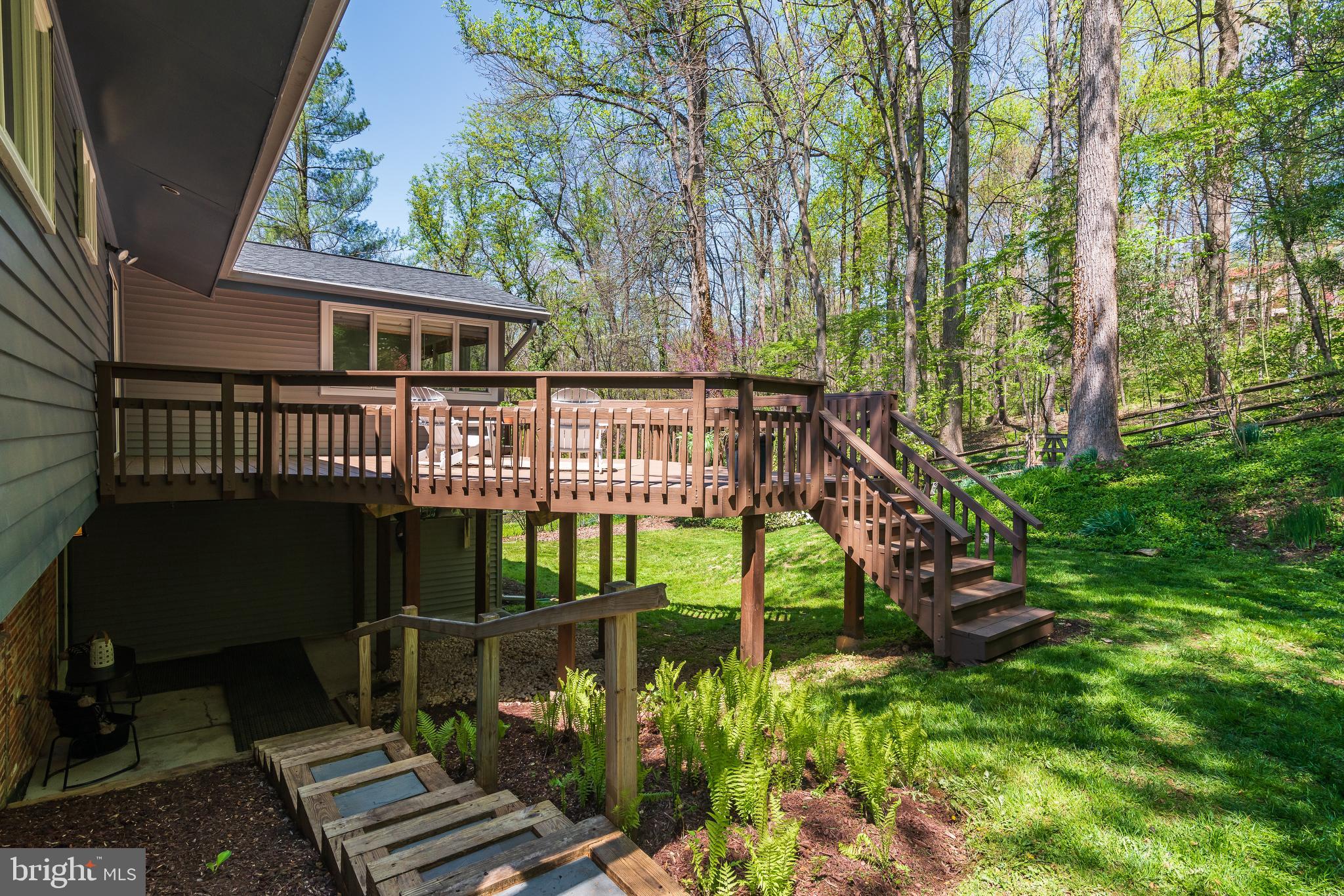 6522 East Halbert Road Bethesda, MD 20817 - Photo 45 of 63 Lower Level private patio and entrance