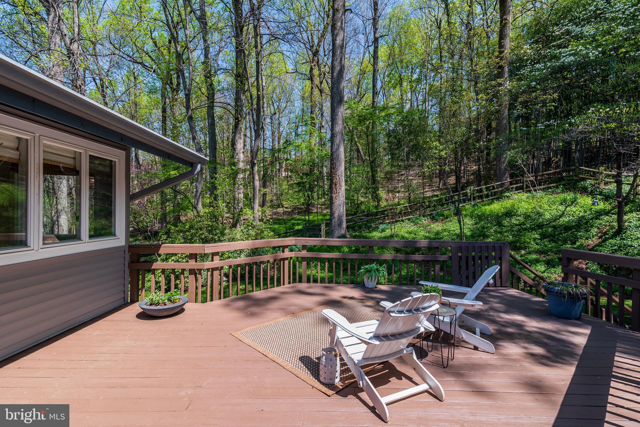 6522 East Halbert Road Bethesda, MD 20817 - Photo 49 of 63 Enjoy the deck and the view