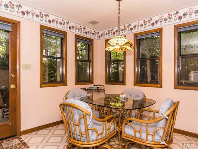 1212 Stone Creek Way Raleigh, NC 27615 - Photo 11 of 25 Multiple windows in the breakfast room.