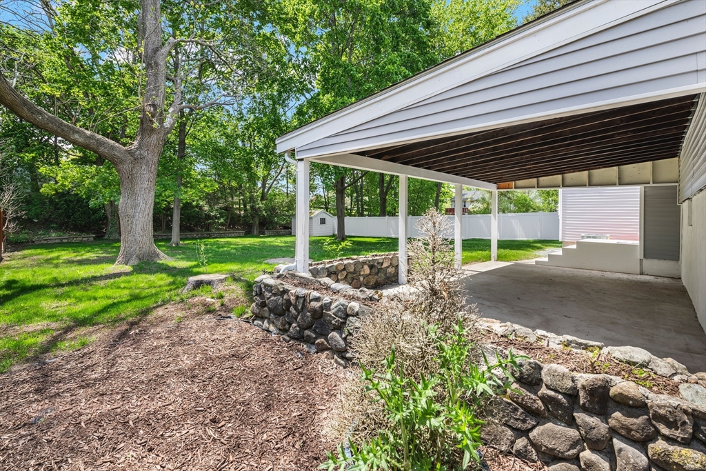 102 Hathaway Circle Arlington, MA 02476 - Photo 37 of 38 a view of backyard with green space