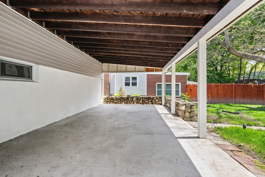 102 Hathaway Circle Arlington, MA 02476 - Photo 6 of 38 a view of backyard with green space