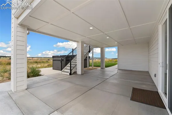 a view of a terrace