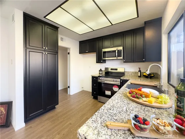 a view of a small space