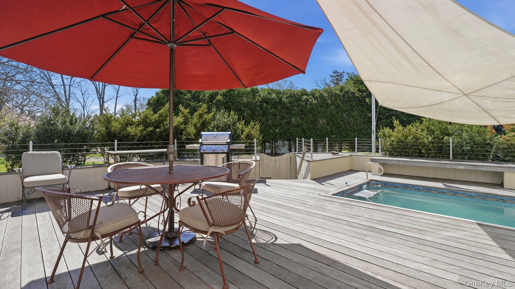 145 Osprey Nest Road Greenport, NY 11944 - Photo 30 of 40 Mahogany Deck and Endless Pool Swim Spa
