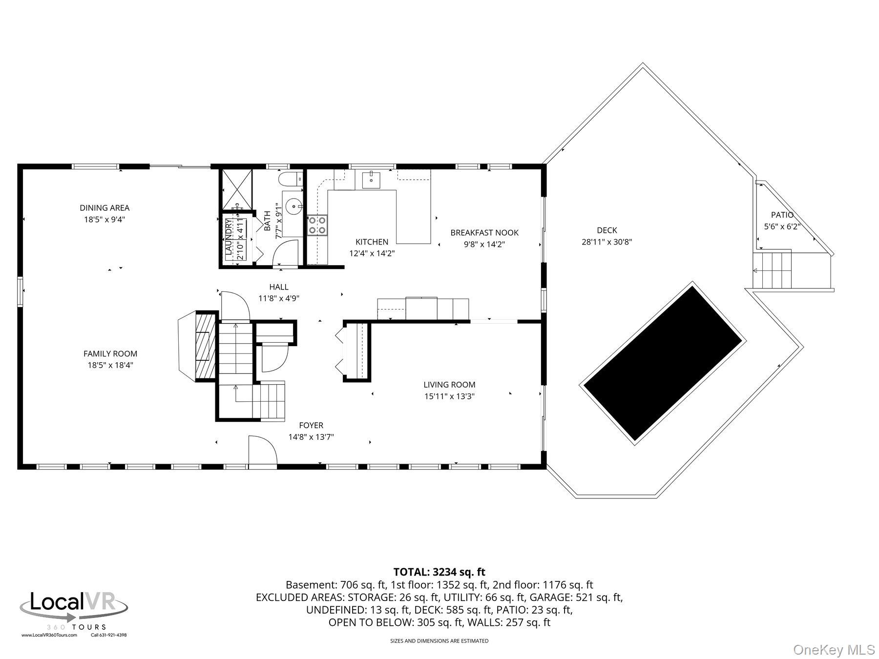 145 Osprey Nest Road Greenport, NY 11944 - Photo 37 of 40 1st Flr- Floor Plan