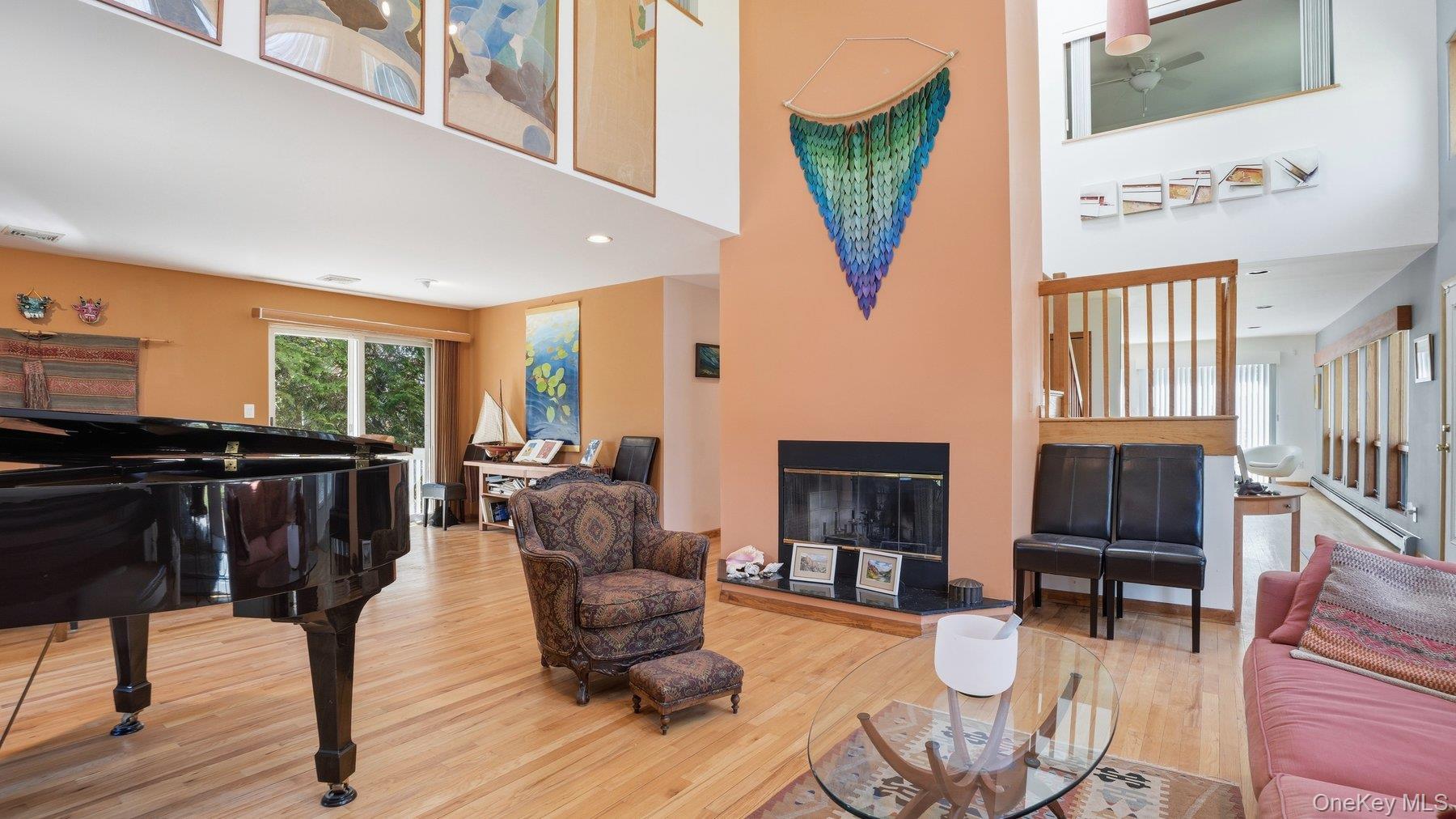 145 Osprey Nest Road Greenport, NY 11944 - Photo 10 of 40 Open Living Room and Dining Room