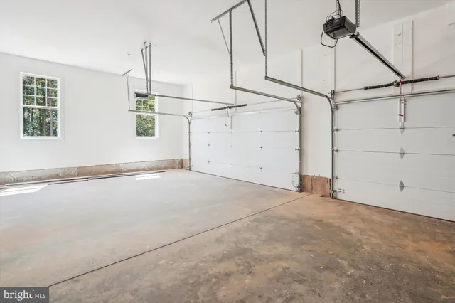 a view of a room with rack on the wall