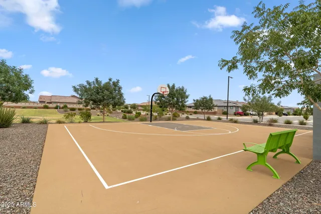 a view of a basket ball ground