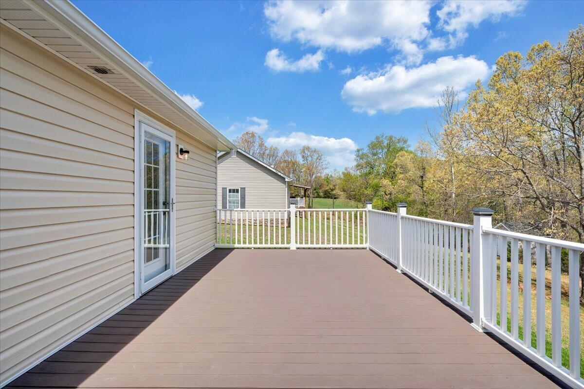 462 Gilford Road Wirtz, VA 24184 - Photo 36 of 53 Large Deck