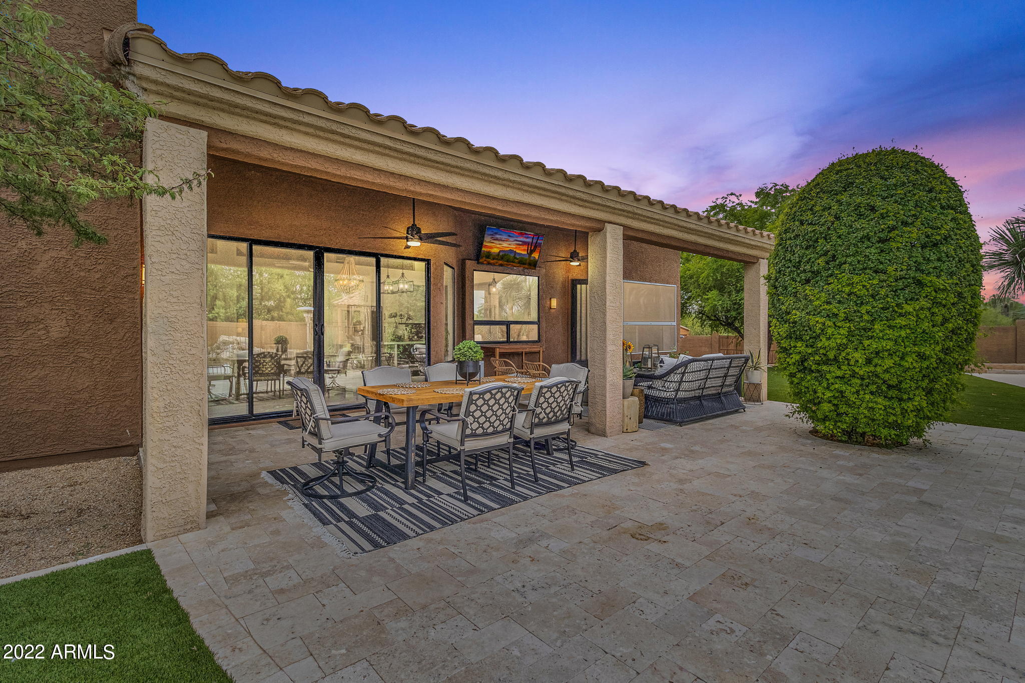 8510 East Rowel Road Scottsdale, AZ 85255 - Photo 28 of 47 EXTENDED PATIO