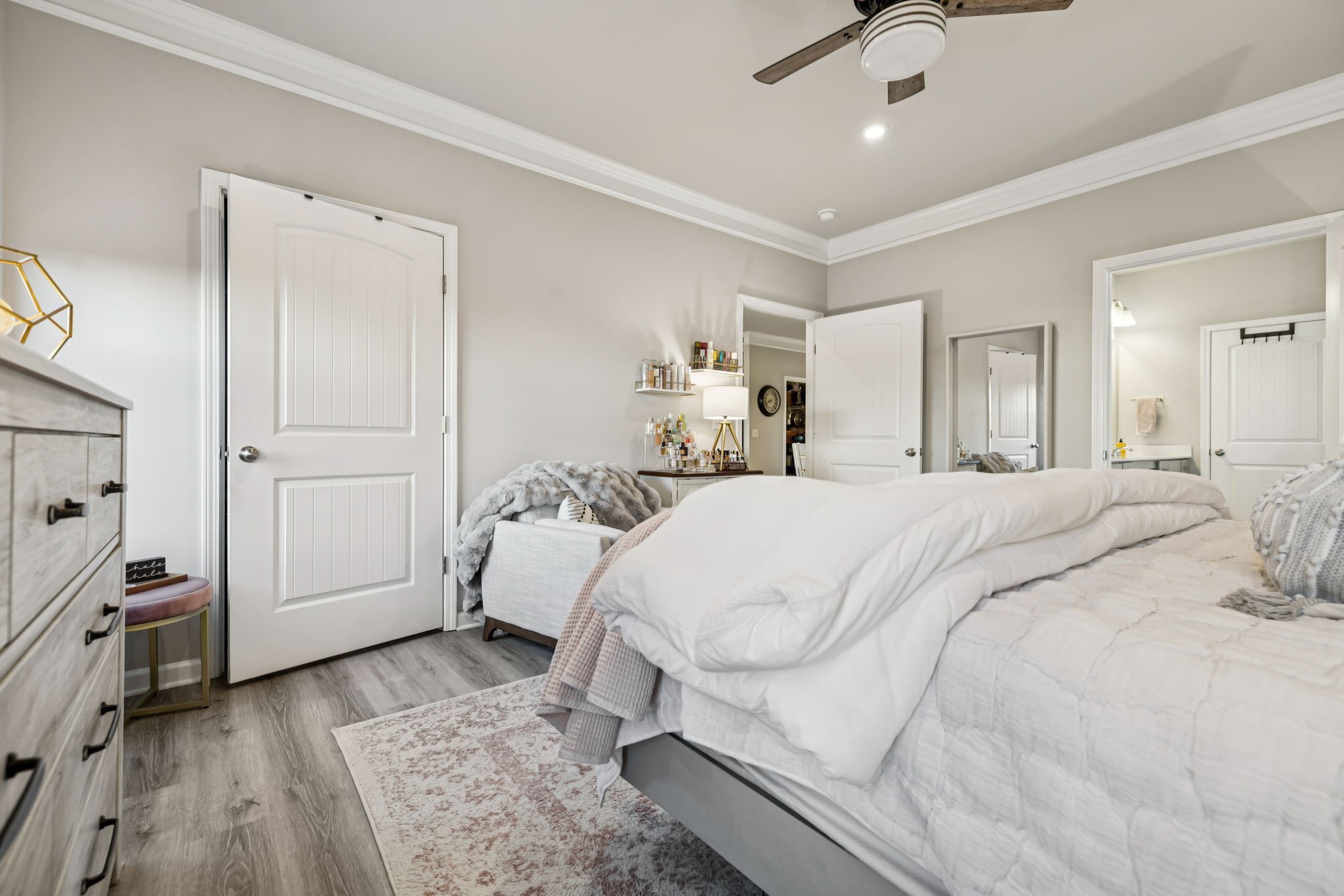 1077 Watermark Way Mount Juliet, TN 37122 - Photo 21 of 51 a room with a bed and a view of bedroom