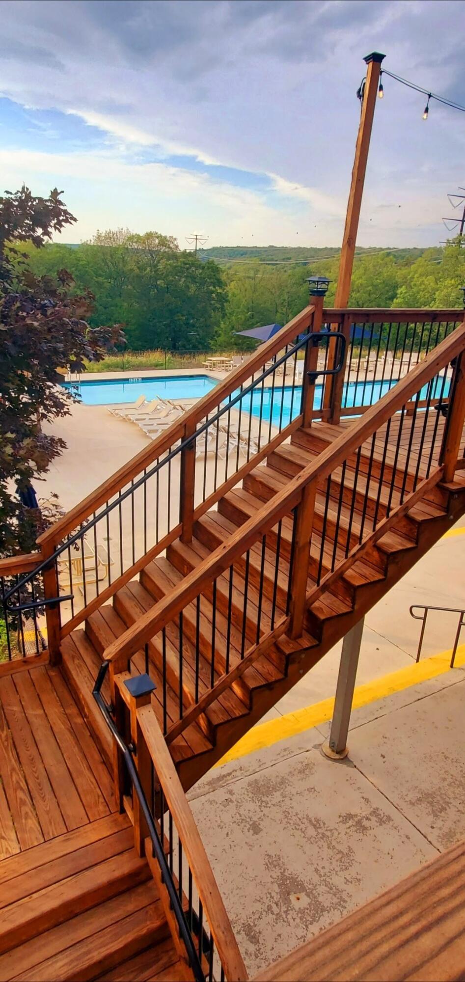 1037 Porter Drive Bushkill, PA 18324 - Photo 43 of 45 a view of swimming pool with lounge chair