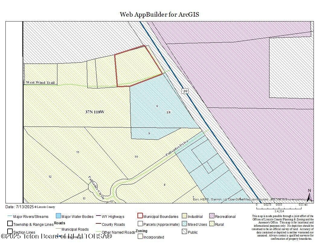 26 St Alpine Alpine, WY 83128 - Photo 5 of 5 Plat