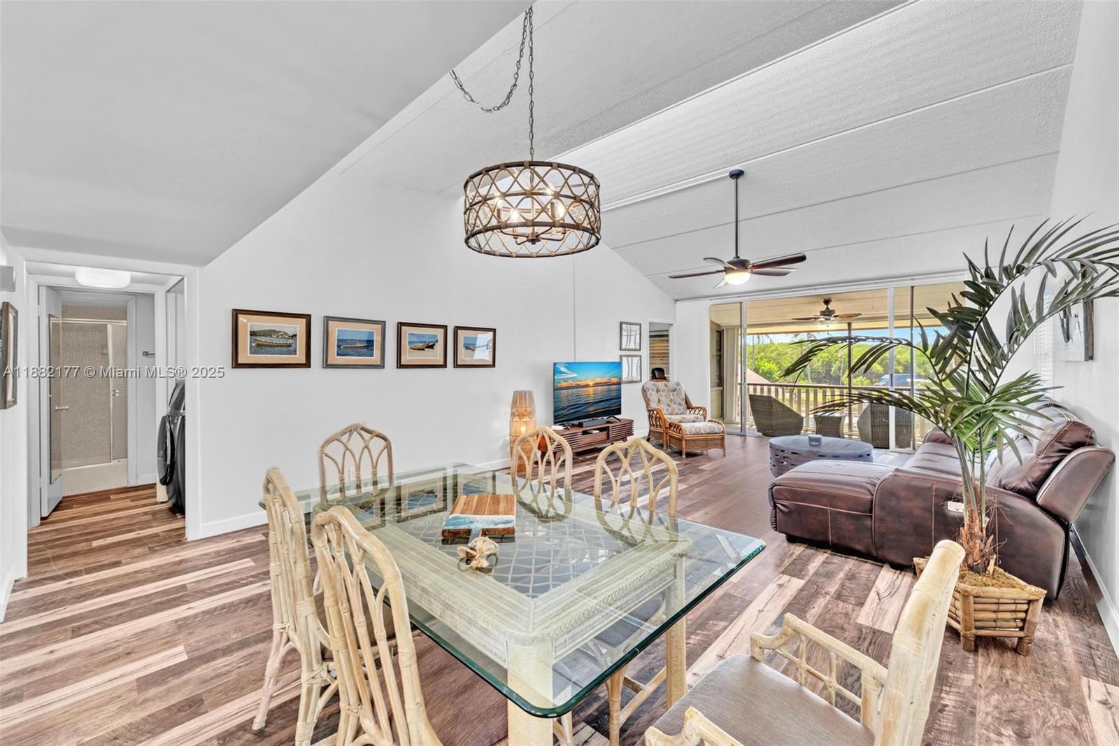 1456 Northeast Ocean Boulevard, Unit 7204 Stuart, FL 34996 - Photo 29 of 64 a view of a livingroom with furniture window and wooden floor
