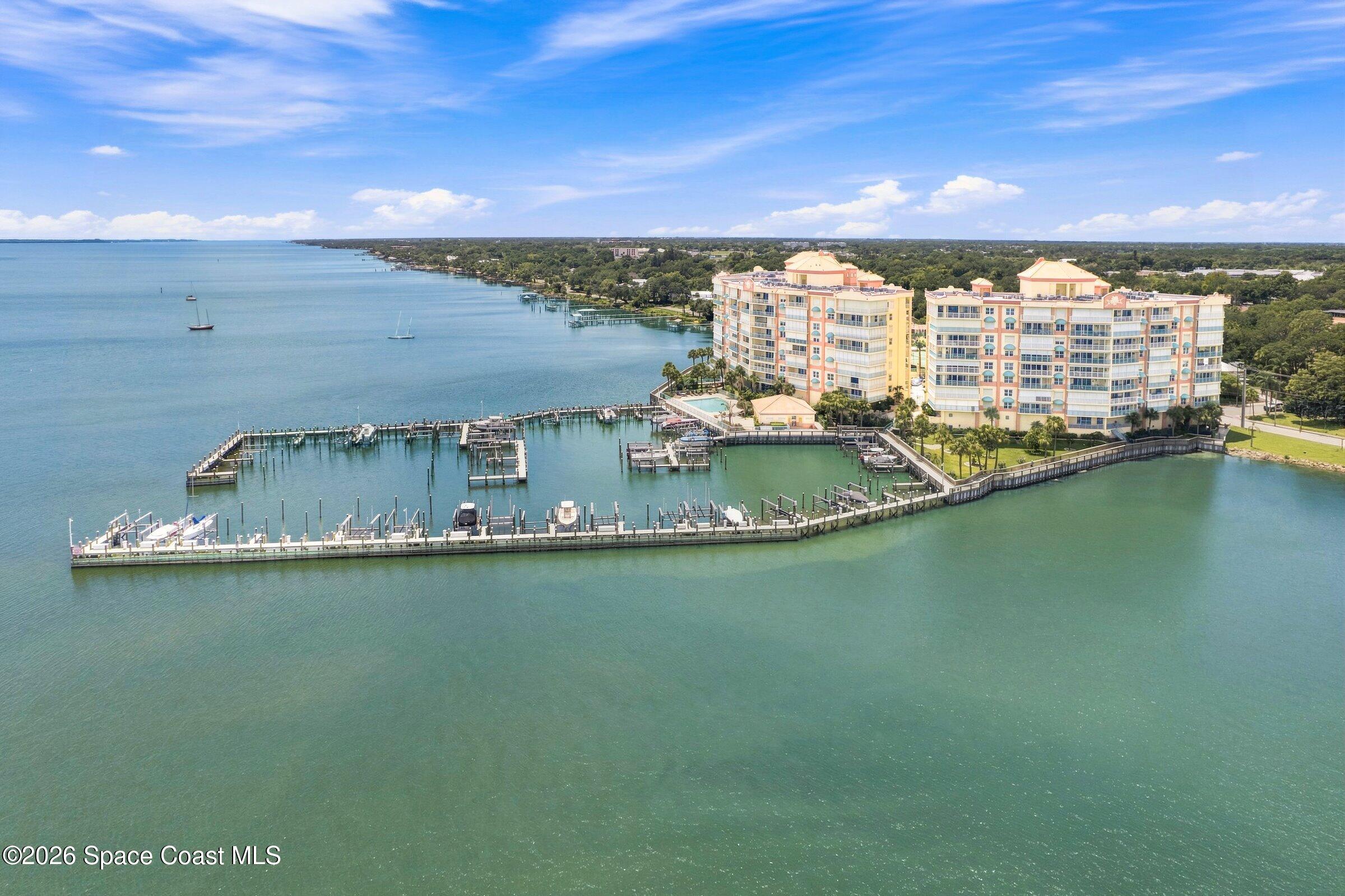 100 Riverside Drive, Unit 402 Cocoa, FL 32922 - Photo 2 of 72 36-100-Riverside-Aerials-500