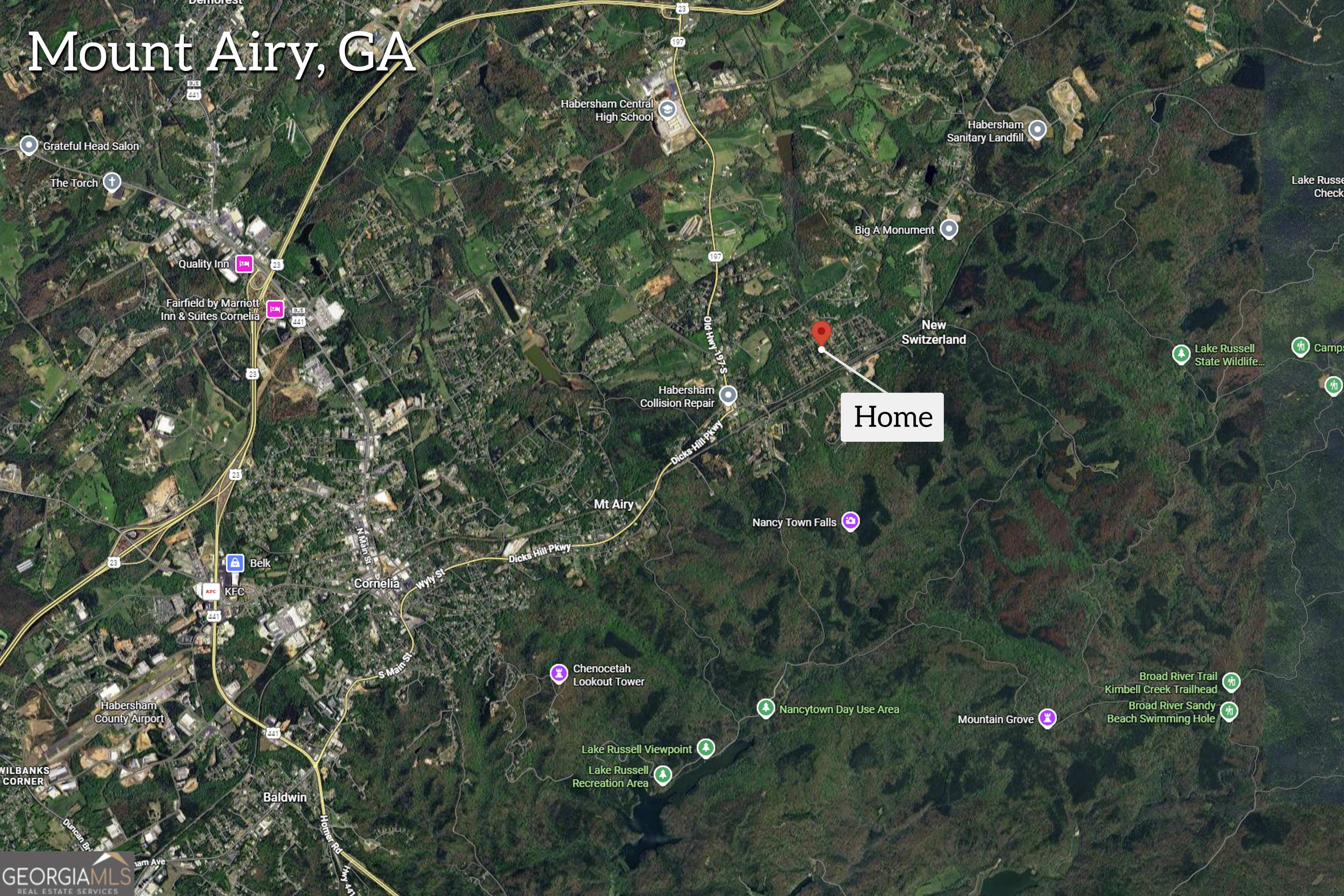 357 Sundew Lane Mount Airy, GA 30563 - Photo 41 of 53 a view of a house