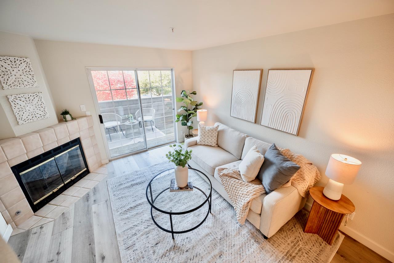 160 Seascape Ridge Drive Aptos, CA 95003 - Photo 33 of 61 a living room with furniture and a fireplace