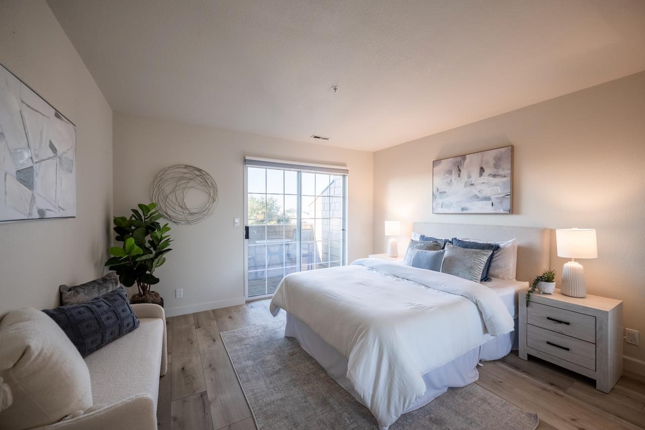 160 Seascape Ridge Drive Aptos, CA 95003 - Photo 44 of 61 a bed room with a bed and a couch