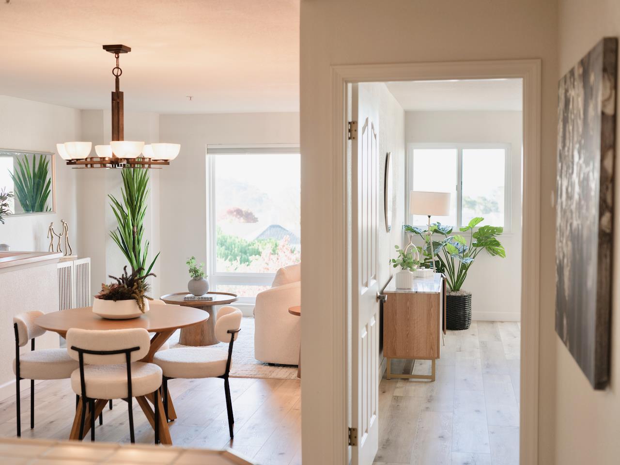 160 Seascape Ridge Drive Aptos, CA 95003 - Photo 9 of 61 a view of a dining room with furniture window and wooden floor