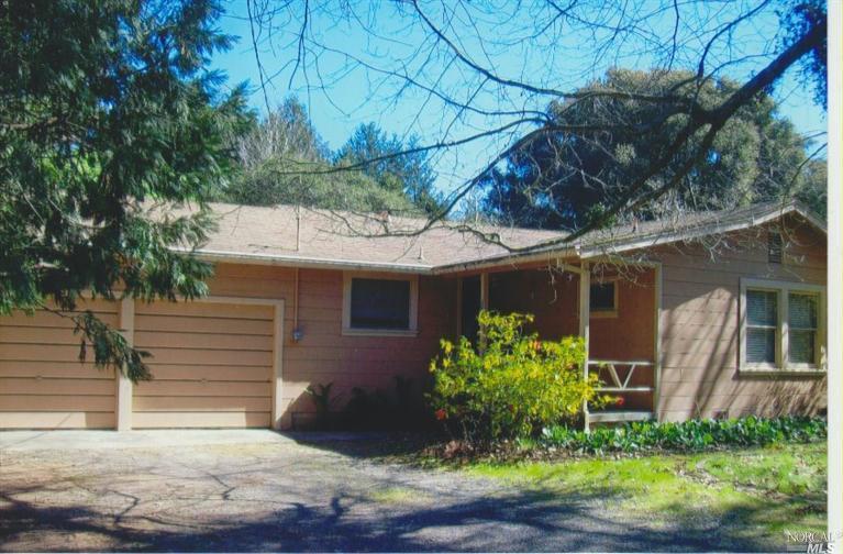 7685 Elphick Road Sebastopol, CA 95472 - Photo 1 of 1 a view of a house with a yard