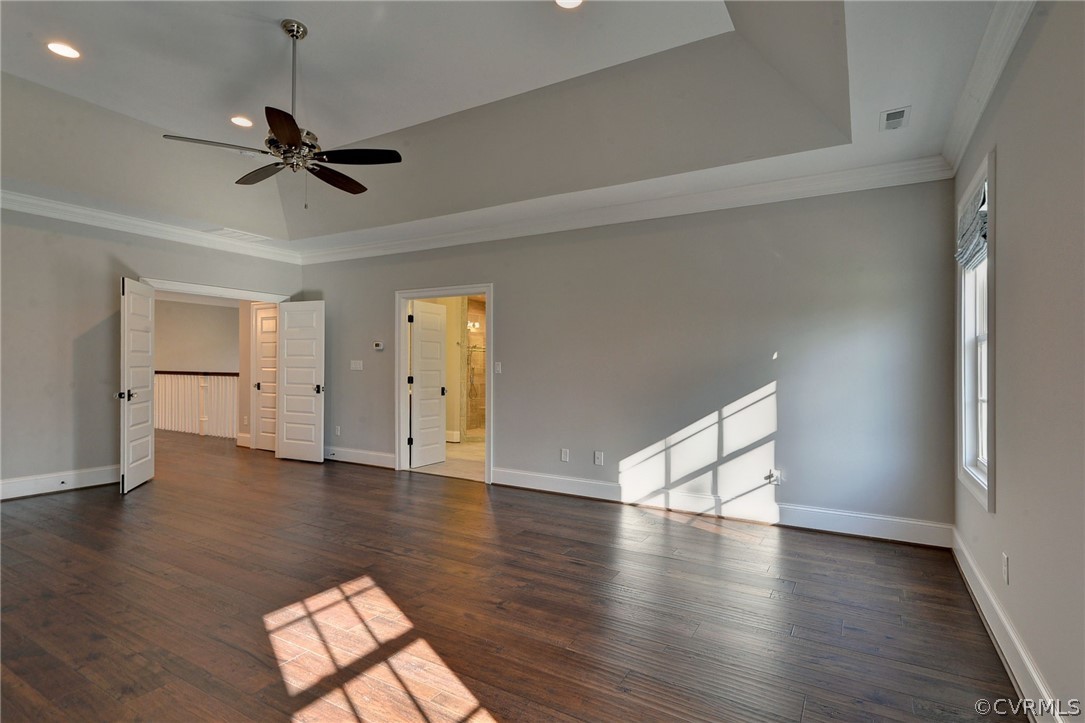 3419 Westport Williamsburg, VA 23188 - Photo 33 of 50 a view of empty room with wooden floor