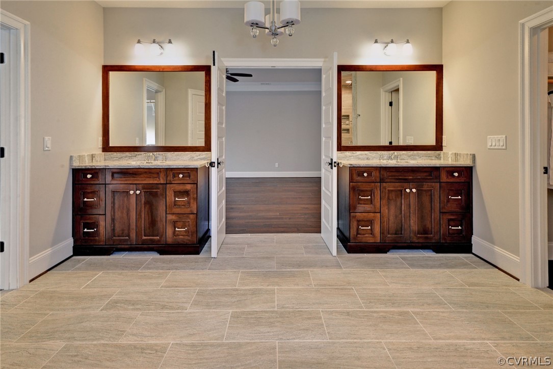 3419 Westport Williamsburg, VA 23188 - Photo 36 of 50 a view of an empty room with cabinet and mirror