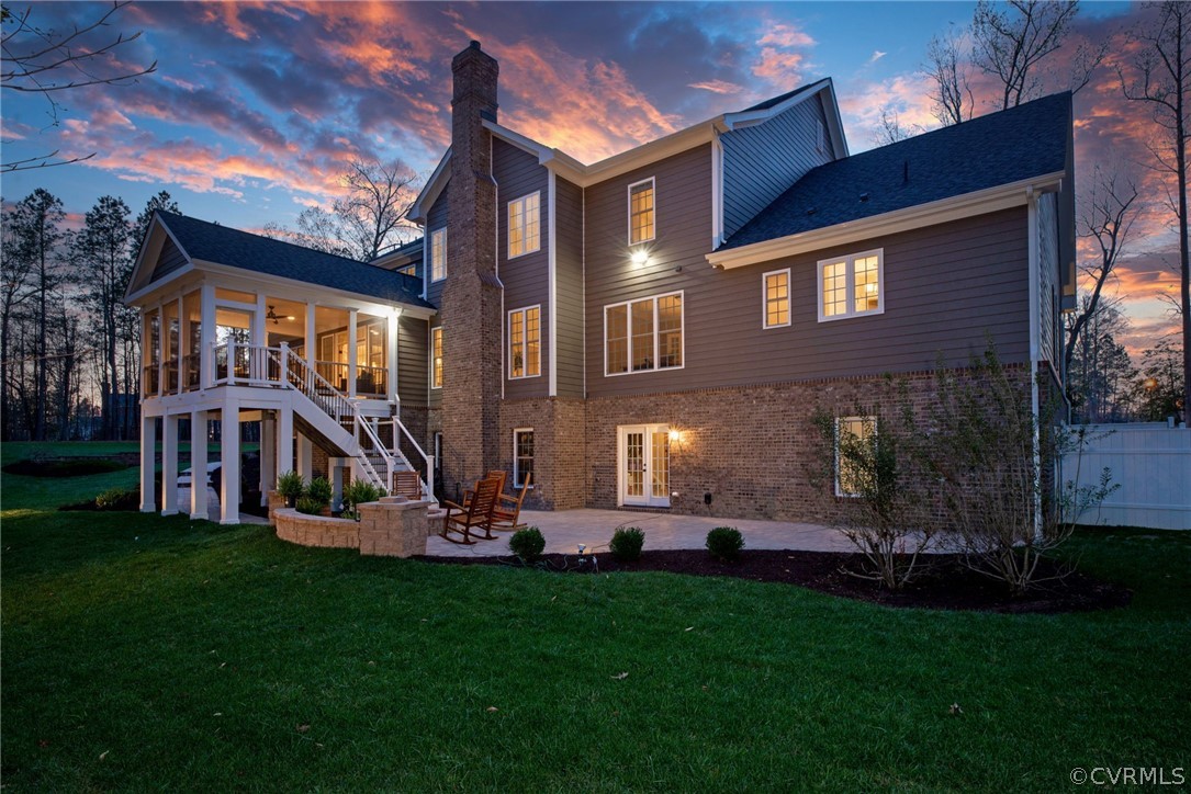 3419 Westport Williamsburg, VA 23188 - Photo 44 of 50 a view of a house with a yard porch and sitting area