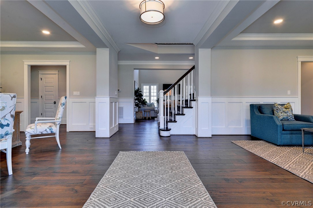 3419 Westport Williamsburg, VA 23188 - Photo 6 of 50 a living room with furniture and a wooden floor