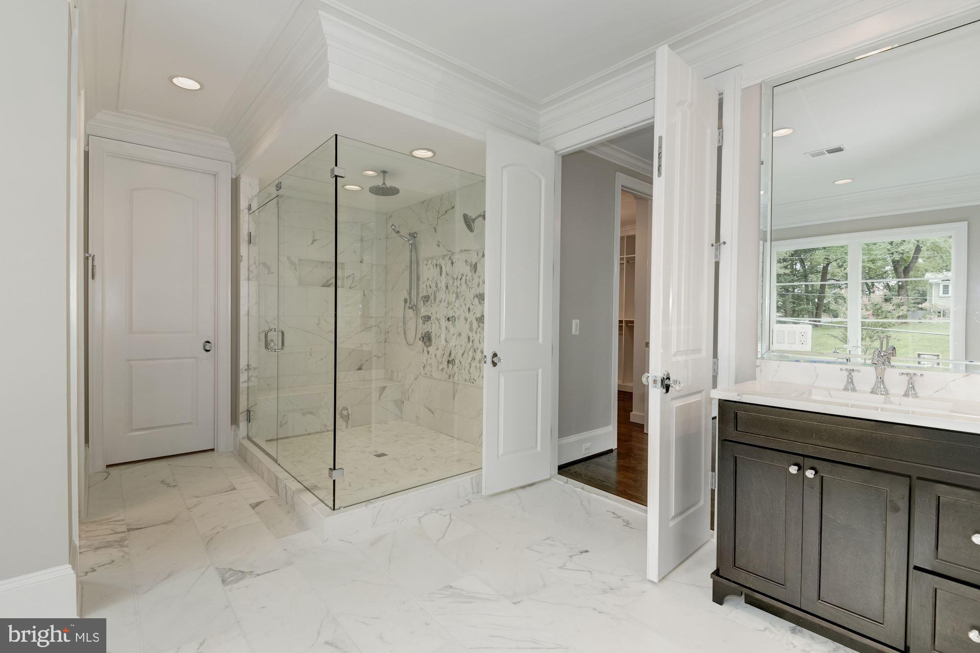 7112 Benjamin Street McLean, VA 22101 - Photo 13 of 32 Luxury at it's finest with Rain & Massage Shower