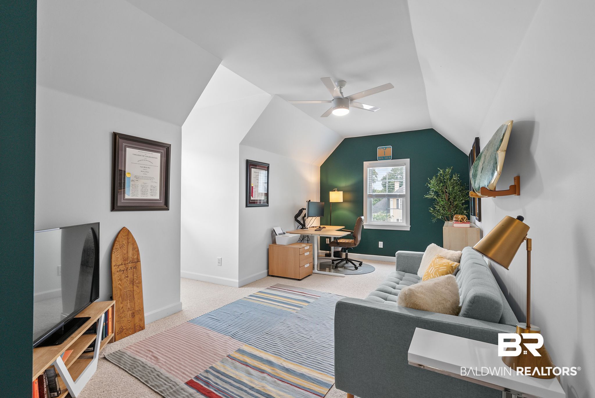 110 Beaver Dam Road Fairhope, AL 36532 - Photo 42 of 81 Bedroom 3 (used as Office)