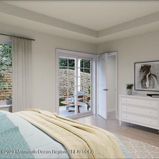 156-58 West Front Street, Unit 15 Keyport, NJ 07735 - Photo 6 of 20 a bed room with a bed and a large window