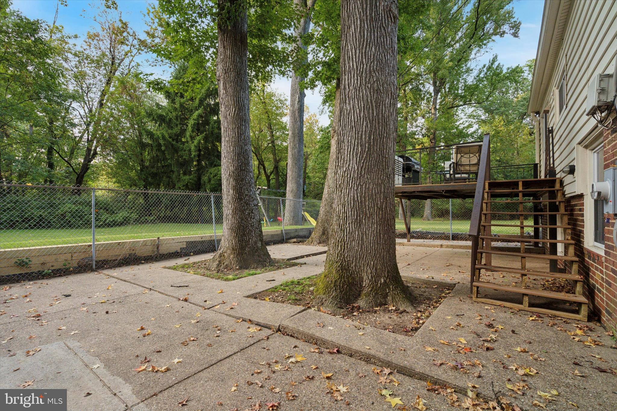 1742 Paradise Lane Bensalem, PA 19020 - Photo 23 of 25 a backyard of a house with lots of green space