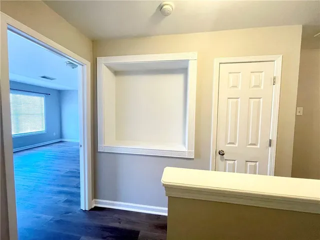 a room with a window