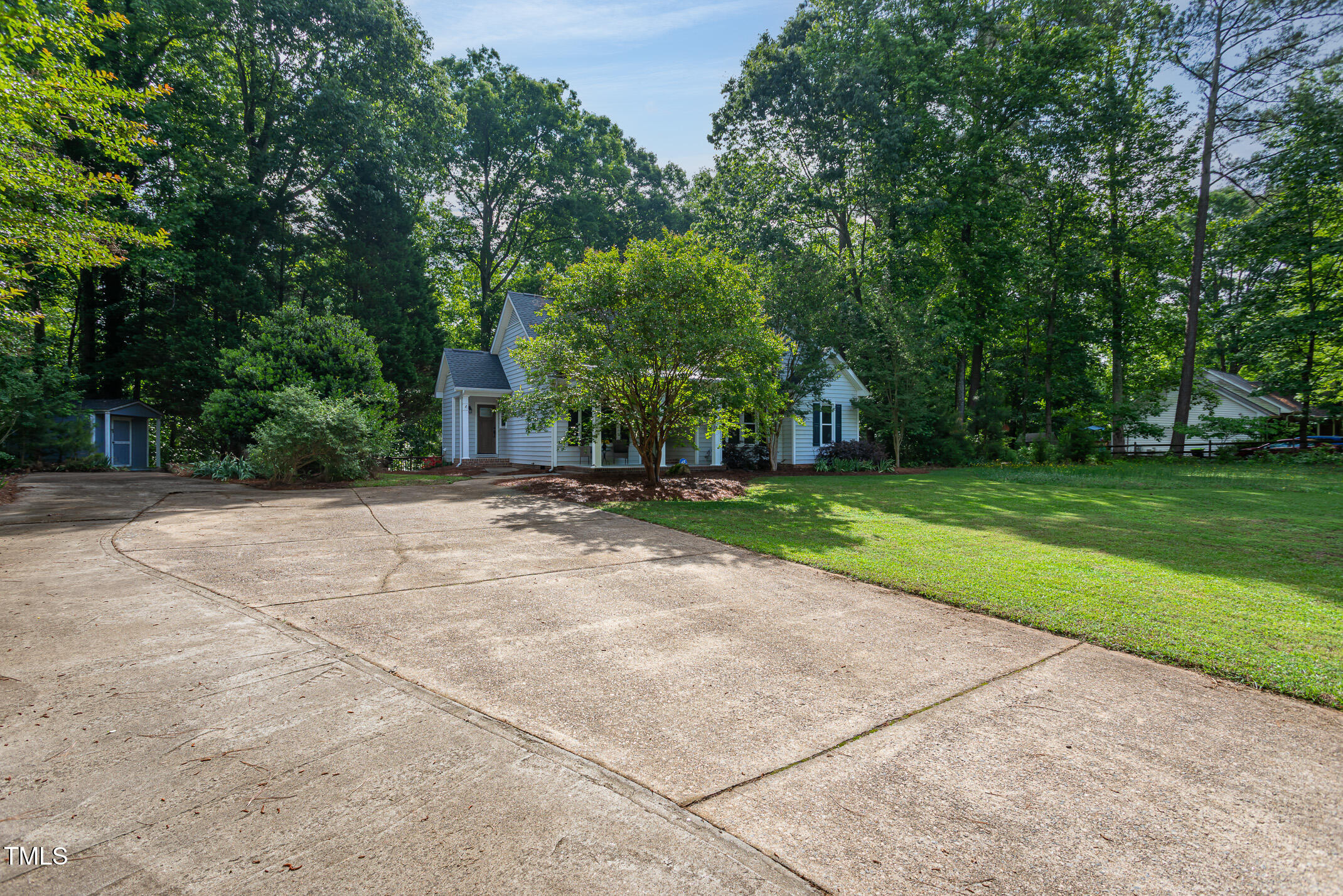 175 Fox Run Road Youngsville, NC 27596 - Photo 38 of 44 Long Driveway