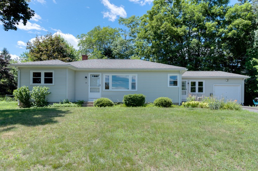 24 Edgewood Street Three Rivers, MA 01080 - Photo 1 of 37 a view of a house with a yard