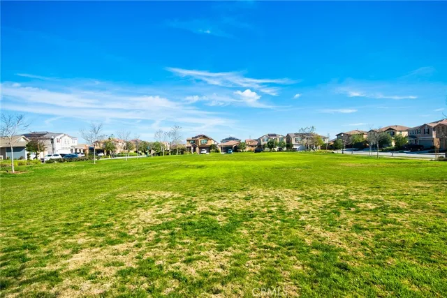 a view of yard with an outdoor space