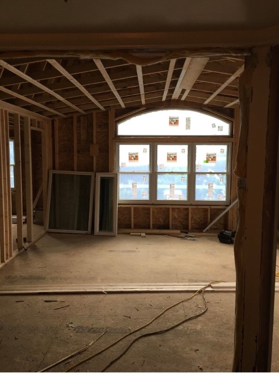 19 Silver Birch Road Warwick, RI 02888 - Photo 16 of 37 Great Room construction.