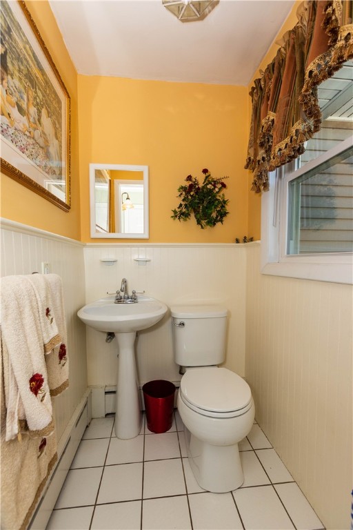 19 Silver Birch Road Warwick, RI 02888 - Photo 27 of 37 Half Bath across from the Office. Tile floor. light and bright with a good size window facing private back yard.